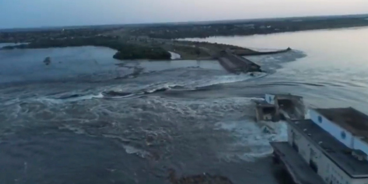 Responding to the breach of the Nova Kakhovka dam in the Kherson region