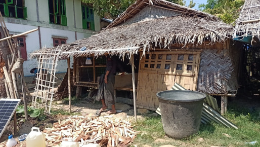 Better living conditions for displaced people in Rakhine State 