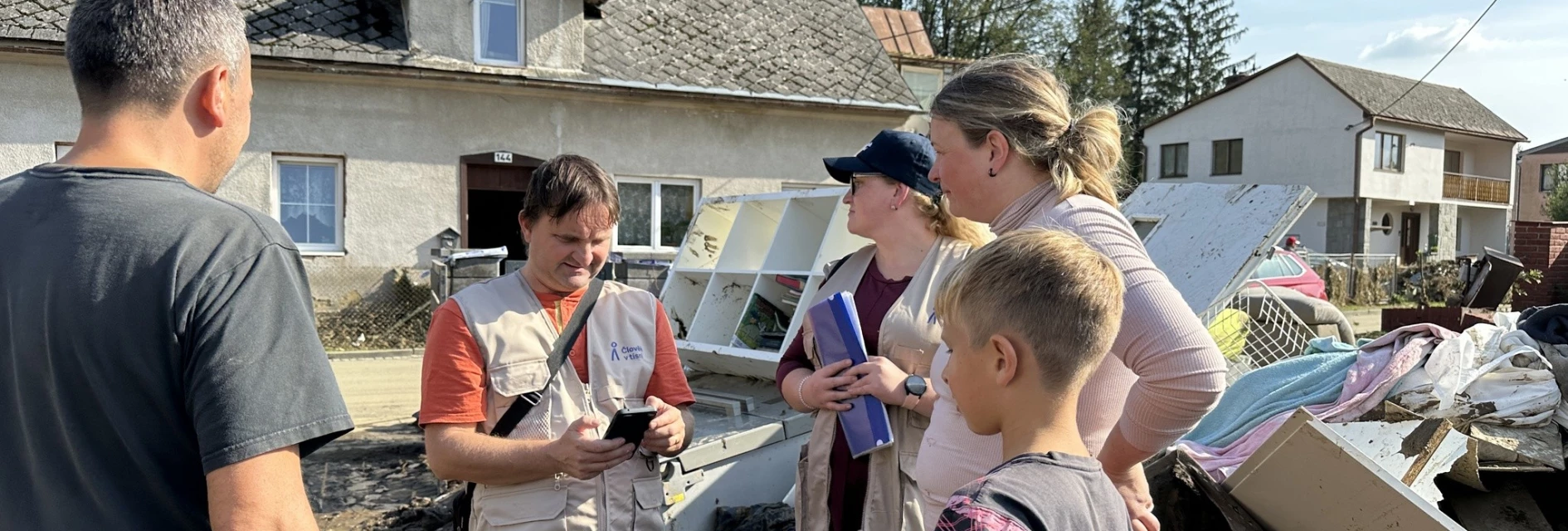 Czech Floods 2024: We are helping people in the affected areas