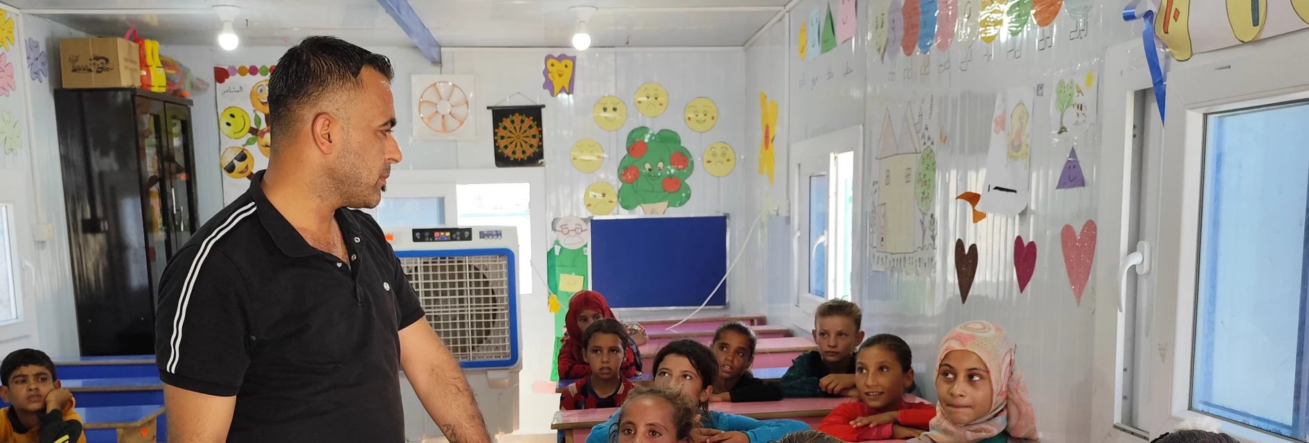 We're staying here: Syrian teachers sticking around despite hardships