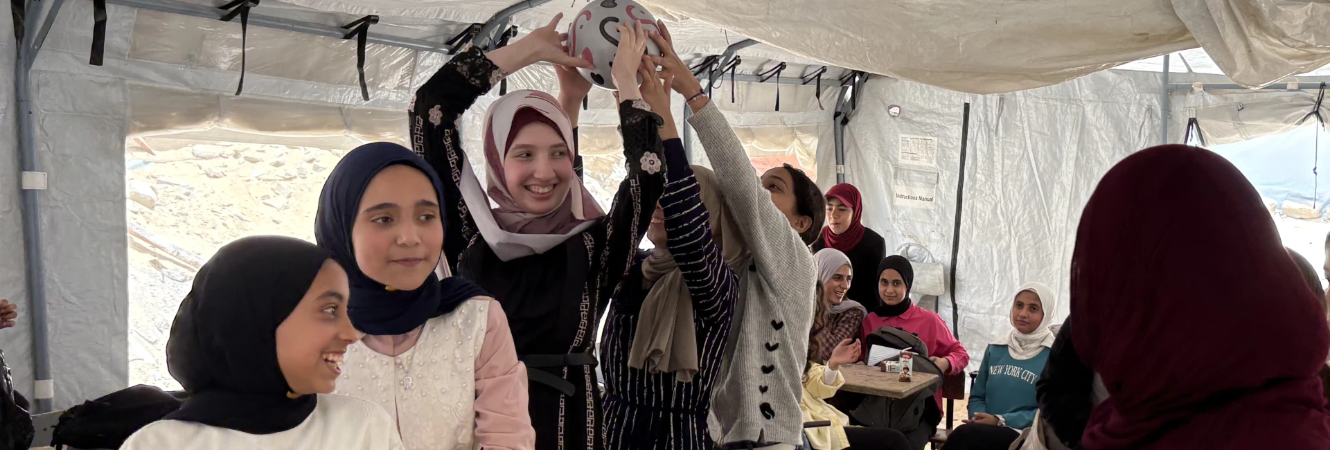 Providing education for 1,000 children in Gaza