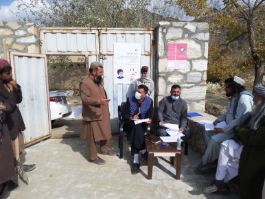 ESNFI, non-food item - CASH Distribution in Ghazni,