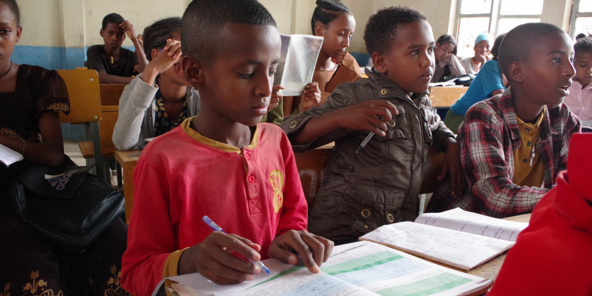Returning Happiness to Tigray's Classrooms