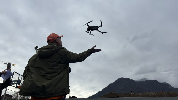 Czech drones against the wildfires in Bosnia and Herzegovina