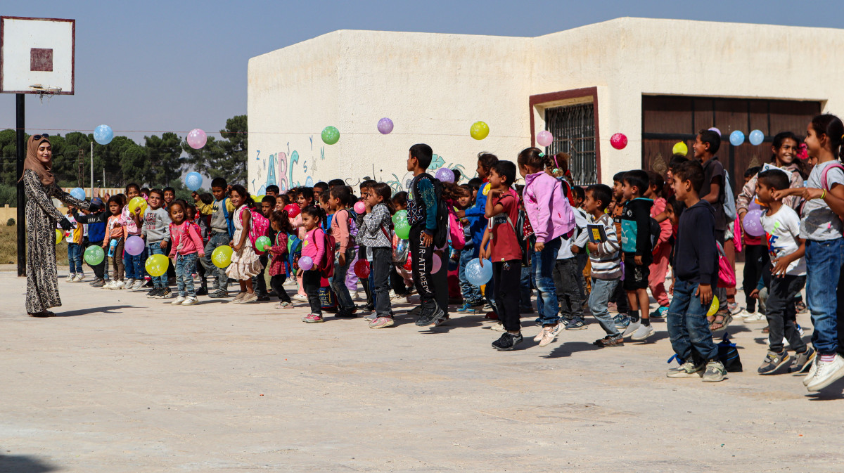 IN PICTURES: Education support for building the future of Syria