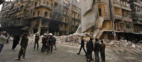 People in Need Helps Civilians Fleeing Aleppo. One of our employees was killed in an aerial attack alongside his family