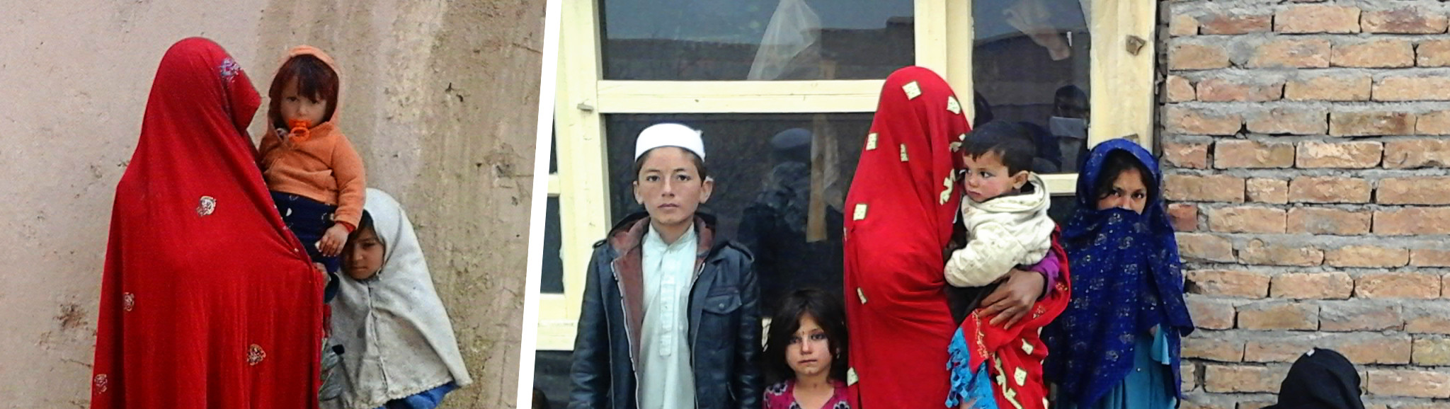 Saadia, a widowed mother of 4 escaped fighting in Afghanistan. Now she can rent a house and buy food