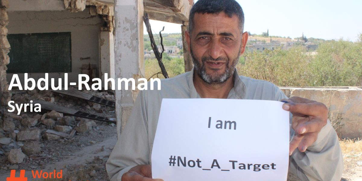 6 countries, 6 conflicts, 6 stories of people who are #NotATarget