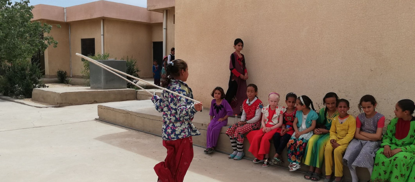 No lost generation. After ISIL, children in Iraq are given a second chance at learning, friendship, and life.