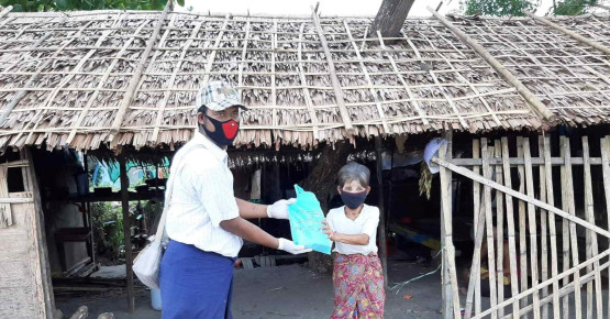 Helping workers affected by COVID-19 in Myanmar 