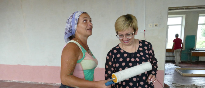 Windows, water, and dance: Supporting the conflict-affected in eastern Ukraine