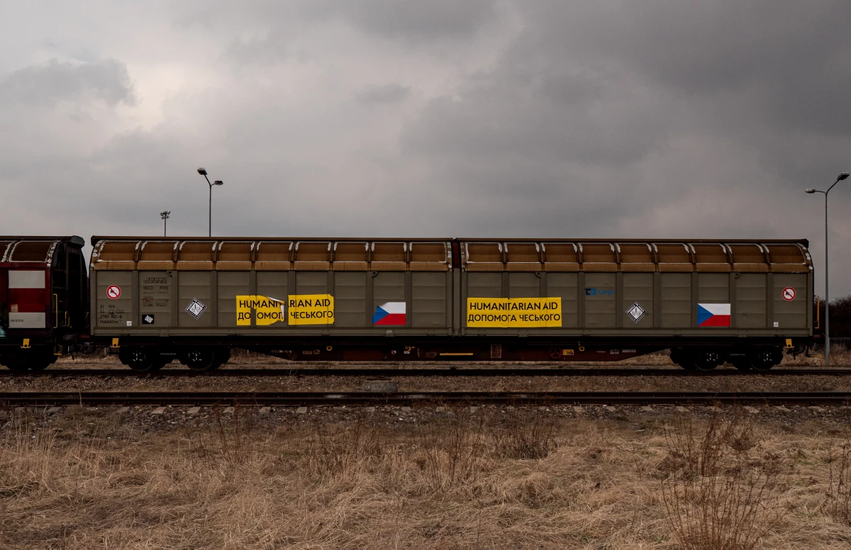 OVER 800 TONNES OF AID TO UKRAINE DELIVERED BY TRAINS TO PEOPLE IN NEED IN ONE WEEK