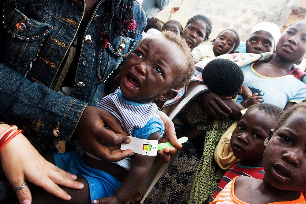 Angola Fighting Child Malnutrition; PIN Volunteers Have Examined 230,000 Children and Treated over 32,000 Malnourished