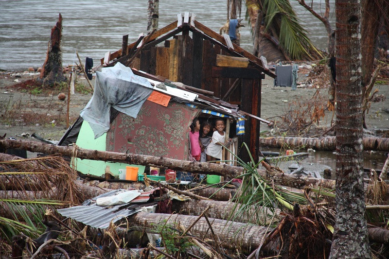 Guiuan - the town washed away by the wave